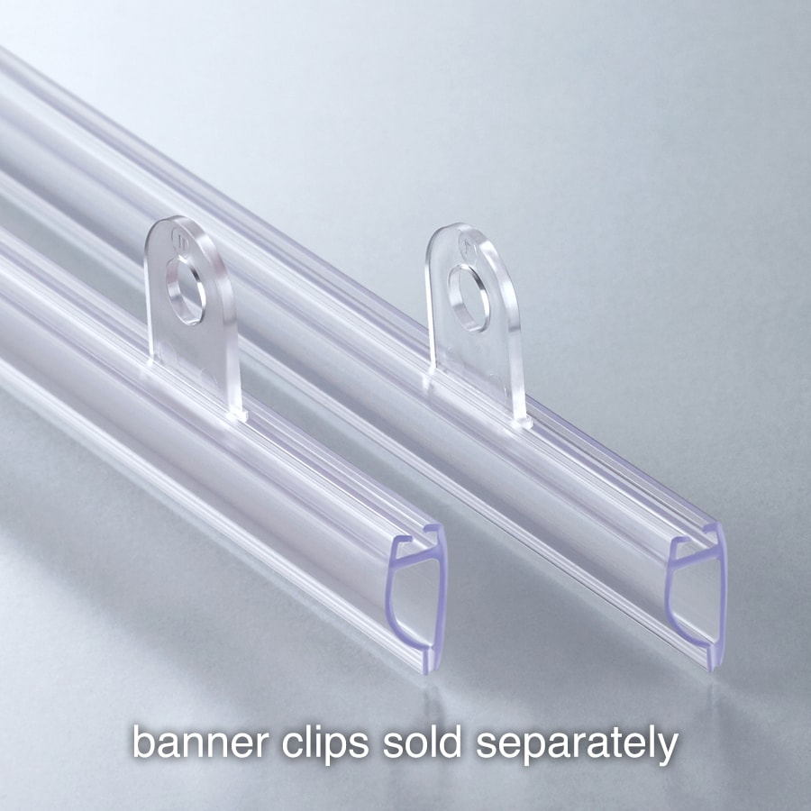 E-Z Snap and Grip Clear Banner Hanger